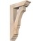 Ekena Millwork Balboa Traditional Smooth Bracket w/ Offset Brace, Douglas Fir, 5 1/2"W x 18"D x 30"H BKT0604X18X30BOA01SDF - alternate 1